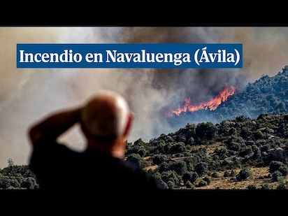 CONTROLADO EL FUEGO DE NAVALUENGA