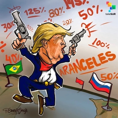 TRUMP FELIZ CON SUS ARANCELES… INDIA LA PRÓXIMA