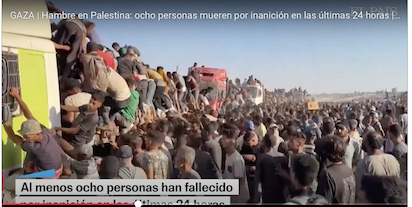 GAZA EL HAMBRE ARRASA MIENTRAS ISRAEL PLANEA OCUPARLA
