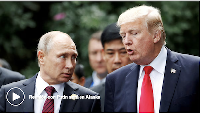 TRUMP Y PUTIN SE VAN A ALASKA… SIN ZELENSKI