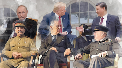 TRUMP PUTIN CHURCHILL