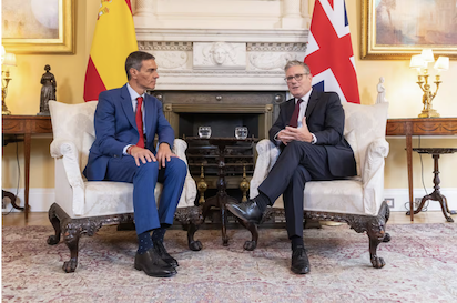 SANCHEZ Y STARMER HACEN LAS PACES