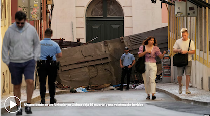 TRAGEDIA EN LISBOA: ¿POR QUÉ?