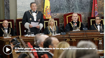 APERTURA DEL AÑO JUDICIAL EN ESPAÑA… MUCHO RUIDO Y POCAS NUECES