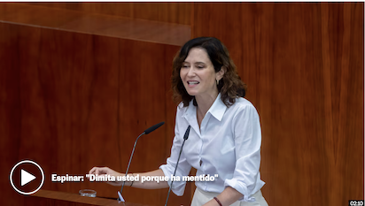 ASAMBLEA DE MADRID: UN GUIÓN VIEJO QUE NO CAMBIA NADA