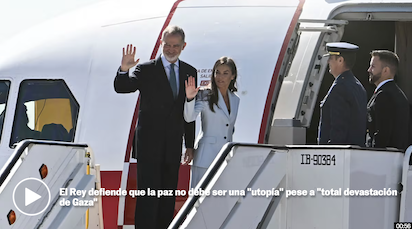 EL REY DE ESPAÑA A EGIPTO: ¿EMISARIO DE PEDRO SÁNCHEZ?