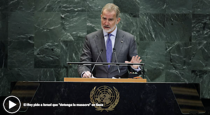 EL REY, ENVIADO DE SÁNCHEZ, EN LA ONU