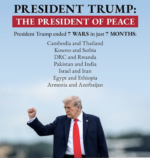 TRUMP ES UN “INTERVENCIONISTA DE LA PAZ”… OTROS NI ESO