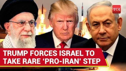 TRUMO IRAN ISRAEL