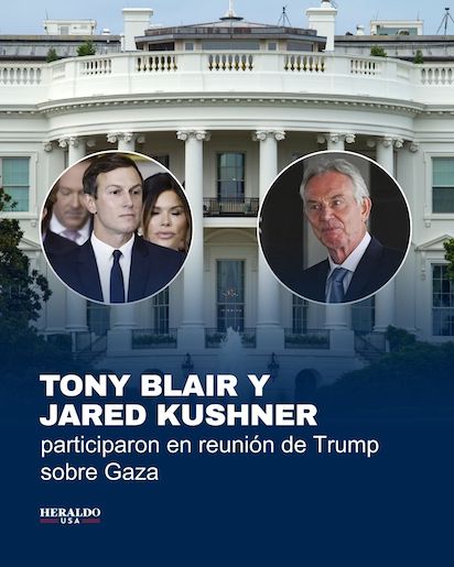 TRUMP Y BLAIR