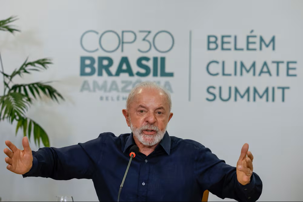PRE COP-30: LULA DEFIENDE APASIONADAMENTE EL COMBATE CONTRA EL CAMBIO CLIMÁTICO