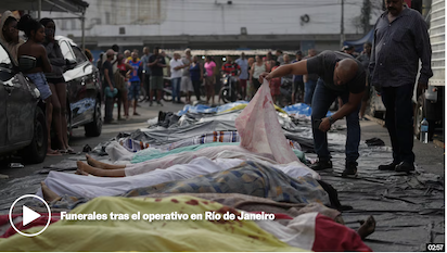 BRASIL: ACCION POLICIAL O GUERRA ENCUBIERTA