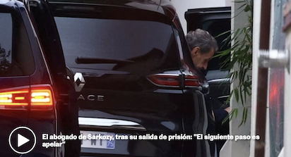 SARKOZI , TRES SEMANAS EN PRISION Y LIBERTAD VIGILADA