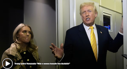 TRUMP YA SABE LO QUE VA A HACER CON MADURO…PERDÓN, CON VENEZUELA