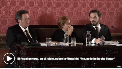 Y EL TRIBUNAL CONDENÓ AL FISCAL GENERAL… ¿LE ABSOLVERÁ EL CONSTITUCIONAL?