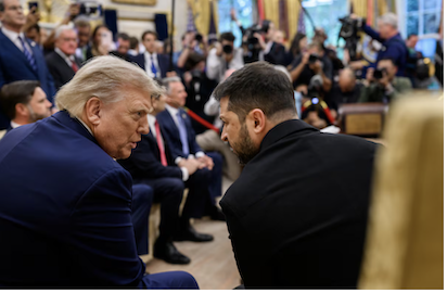 TRUMP QUIERE ACABAR CON LA GUERRA DE UCRANIA