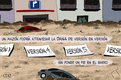 MAZON Y LA DANA: SI NO FUERA TAN TERRIBLE, PARECERÍA DE CHISTE