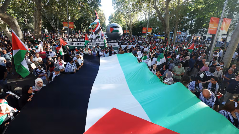 PROTESTAS POR GAZA: MULTIPLES MANIFESTACIONES MIENTRAS ACTIVISTAS DE LA FLOTILLA, SIGUEN RETENIDOS