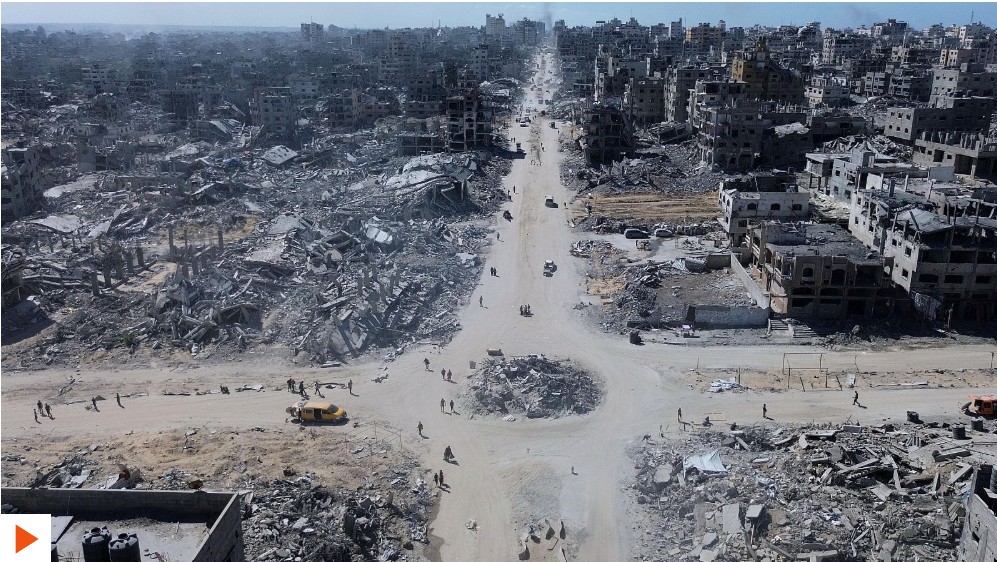 GAZA: FRÁGIL ALTO EL FUEGO, PERO AHÍ ESTÁ
