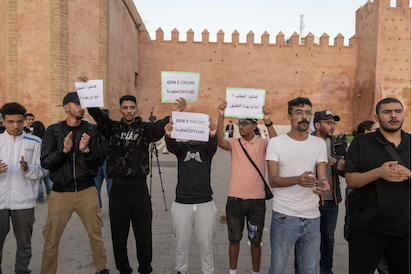 MOVILIZACIÓN DE LA GENERACIÓN Z EN MARRUECOS… ESPERANZADOR