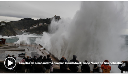 AMAINA EL TEMPORAL EN ESPAÑA