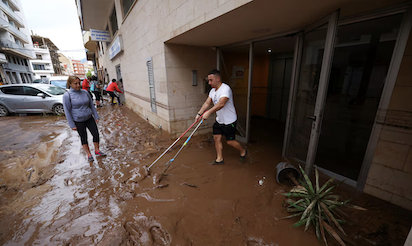 SIGUE EL TEMPORAL DE LLUVIAS… AHORA EN VALENCIA