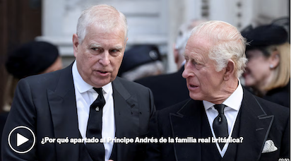 SIGUE EL CASO DEL EX PRINCIPE ANDRÉS