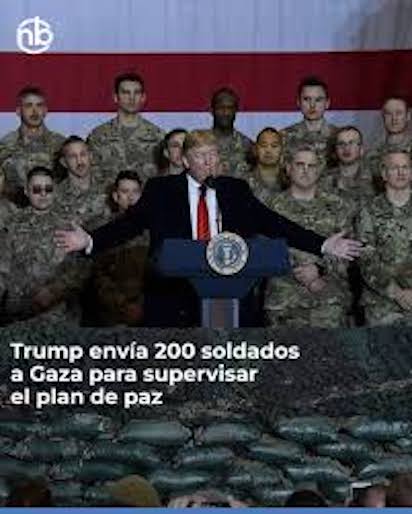 GAZA: LA FRÁGIL PAZ. Y LA INSISTENCIA DE TRUMP EN ELLA