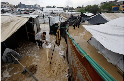 GAZA ADEMÁS DE GUERRA, LA MUERTE VIENE COMO LLUVIAS