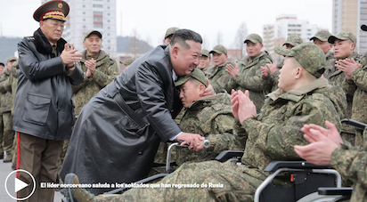 COREA LIMPIO DE MINAS KURKS PARA RUSIA