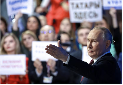 PUTIN HABLA DE SUS INTENCIONES Y CADA UNO ENTIENDE LO QUE QUIERE