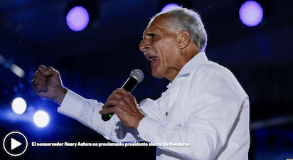 HONDURAS POR FIN HA CONTADO LOS VOTOS
