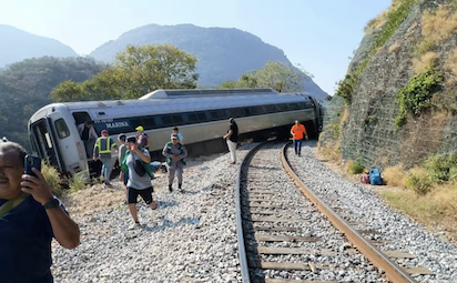 ACCIDENTE MORTAL DE TREN EN MEXICO