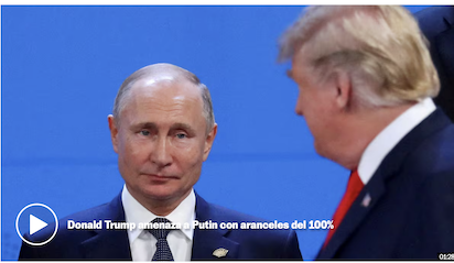 TRUMP Y PUTIN: ¿CAMBIO DE ACTITUD O PACTO PREVIO?