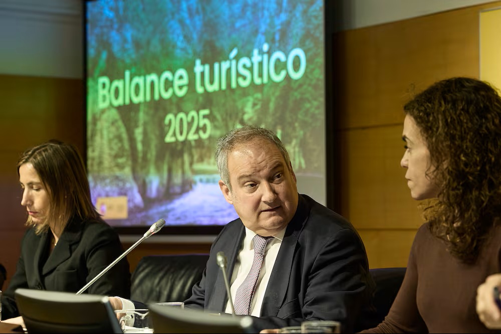 ESPAÑA TUVO 135.000 MILLONES DE EUROS DE GASTO TURÍSTICO EN EL 2025