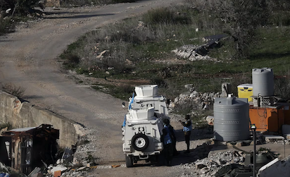 ¿TANQUES ISRAELIES ATACAN A LOS CASCOS AZULES?