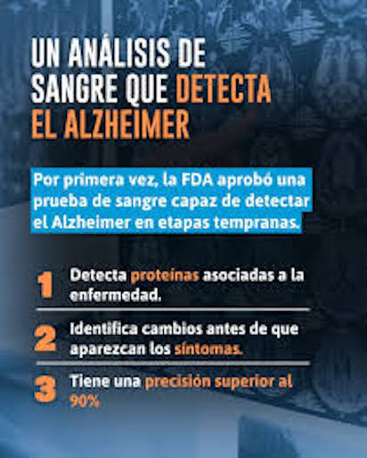 ANALISIS DE SANGRE PARA DETECTAR EL ALZHEIMER