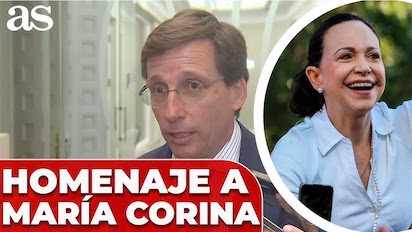 CORINA MACHADO EN MADRID: PREMIO ¿POLITICO?