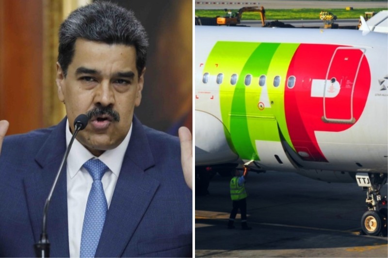 MADURO CASTIGA A TAP POR LLEVAR A GUAIDO