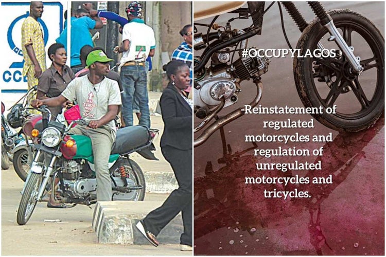 Okada Ban Group plan Occupy Lagos protest during Lagos Marathon lailasnews