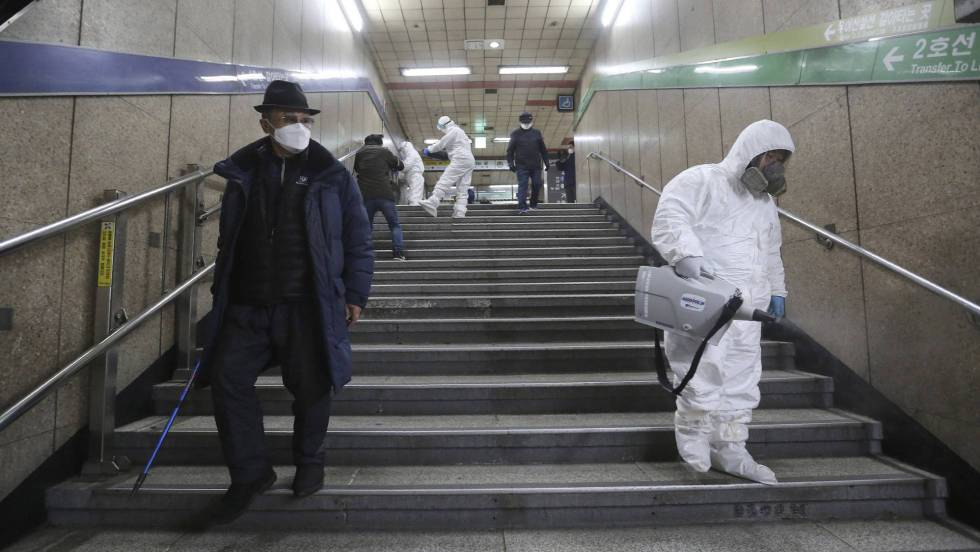 EL CORONAVIRUS SE EXTIENDE A COREA DEL SUR