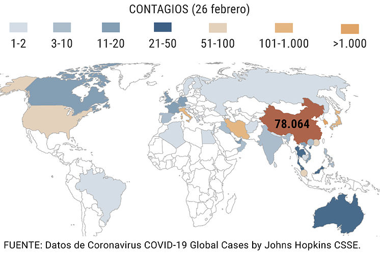 coronavirus mapa