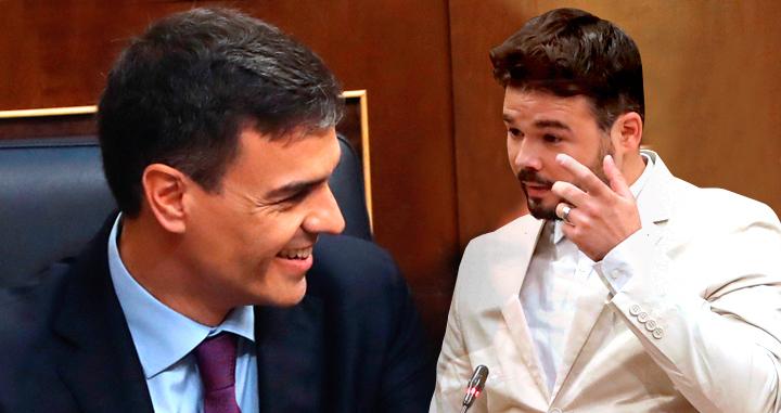 pedro sanchez rufian independencia