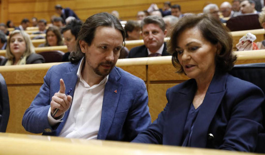 PSOE Y PODEMOS SE PELEAN: NO HABÍA OTRA POSIBILIDAD