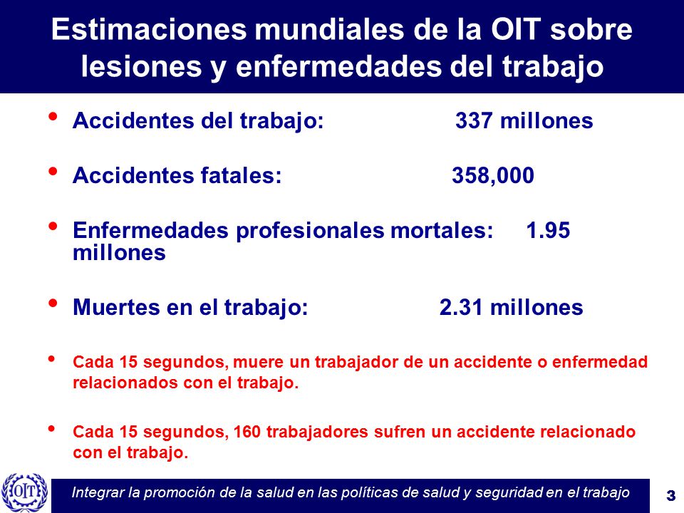 EstimacionesmundialesdelaOITsobrelesionesyenfermedadesdeltrabajo