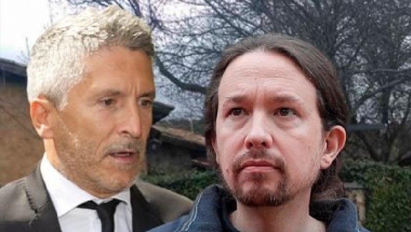 Fernando Grande Marlaska y Pablo Iglesias