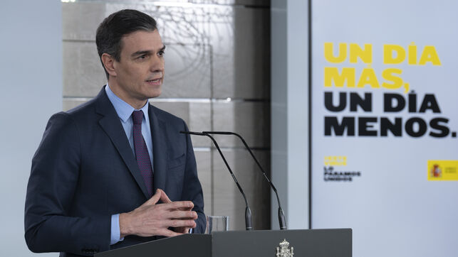 Pedro Sanchez comparecencia anunciado prorroga EDIIMA20200404 0377 20