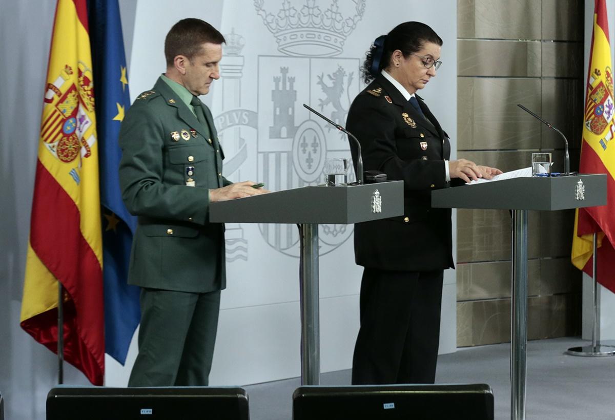 el jefe del estado mayor de la guardia civil jose manuel santiago