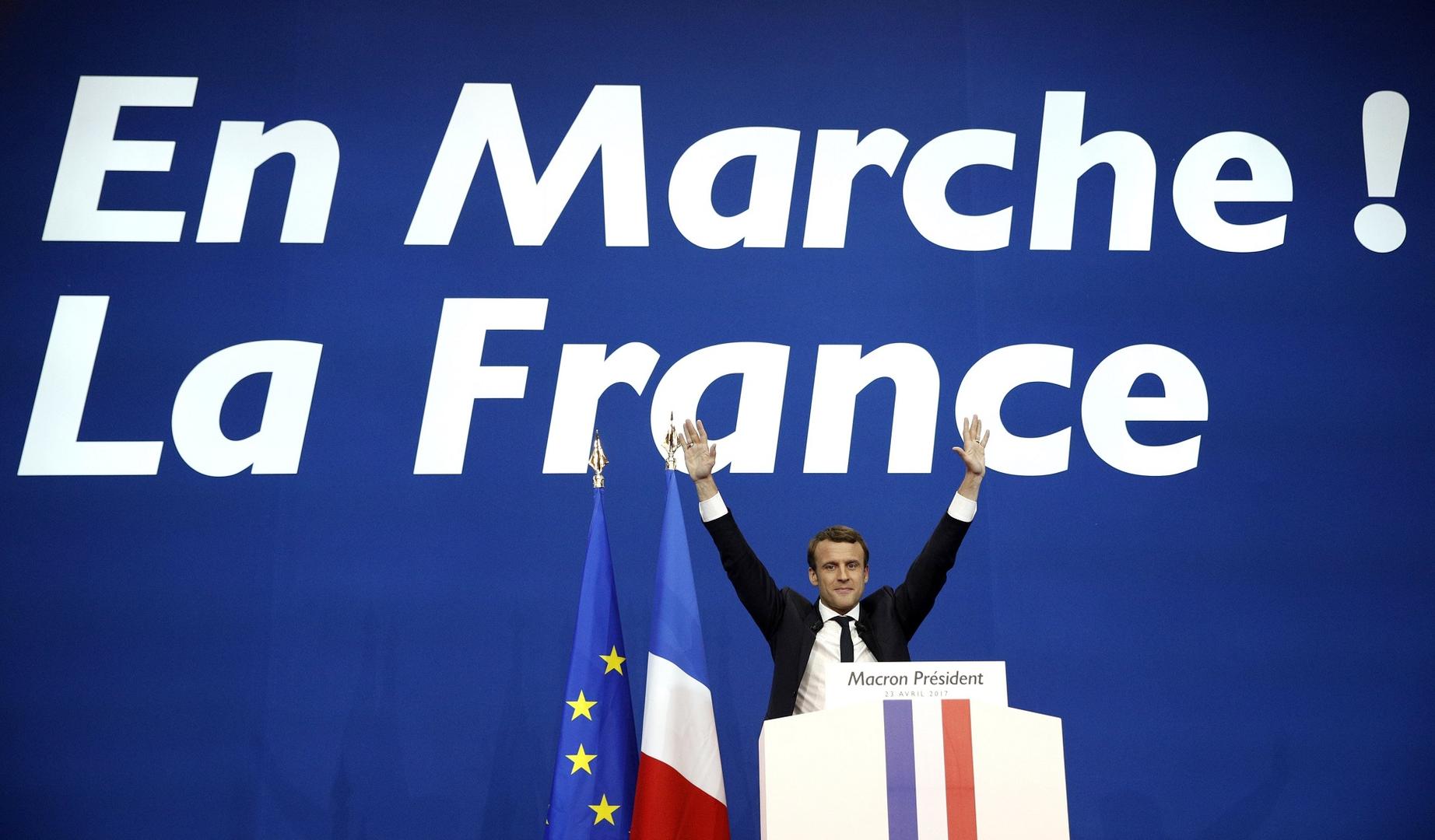 23042017 macron escenario triunfo