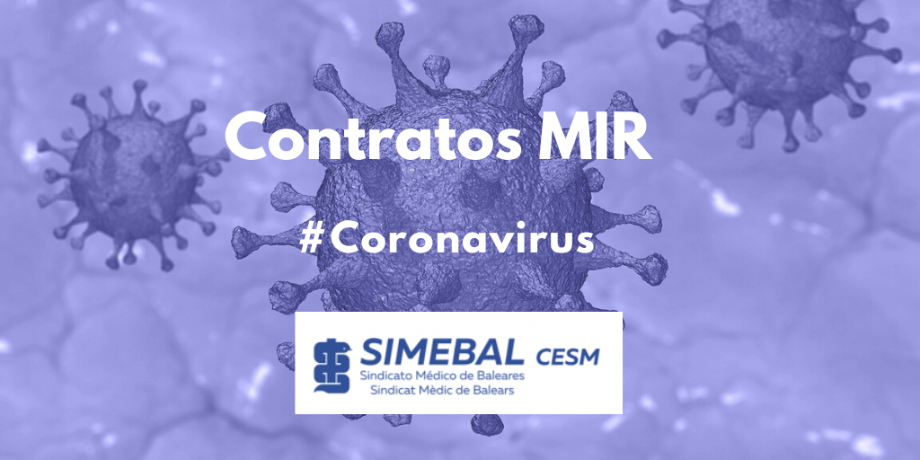 CORONAVIRUS Contratos MIR SIMEBAL